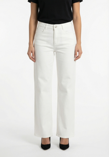 Pantalons Le Temps Des Cerises pulphi24 1001  white