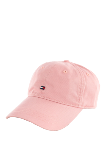 Casquettes tommy jeans flag soft 6 panel th9 broadway pink