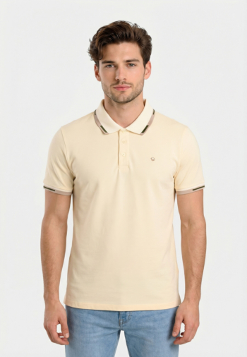 Polos Benson & Cherry gemstone ecru