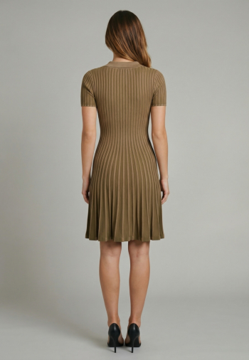 Robe guess jeans regina sm24 sage and olive green