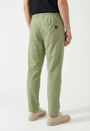 Pantalons Le Temps Des Cerises milak 9568  hedge green