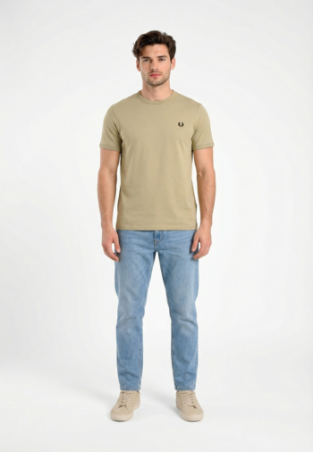 Tee shirt fred perry m3519 r26 seagrass