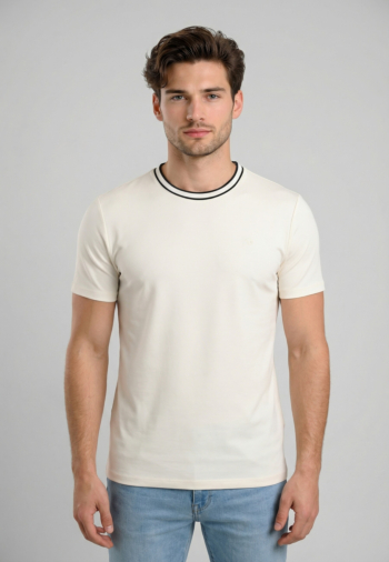 Tee shirt Benson & Cherry taba ecru