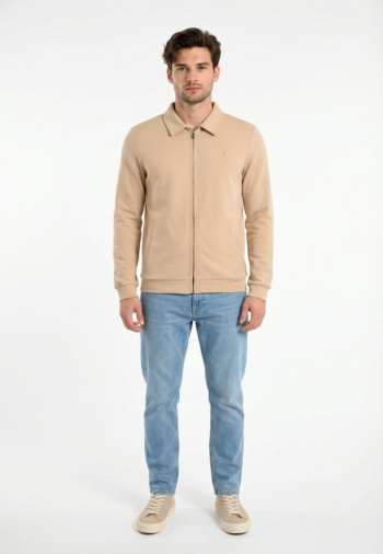 Sweat Benson & Cherry scramzip beige