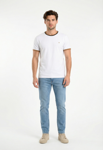 Tee shirt Benson & Cherry turnkey blanc