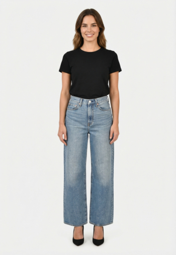 Jeans levi's® ribcage wide leg h223 0012 polar perimiter