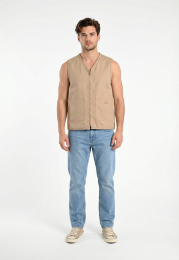 Gilets ss manche dickies canvas summer 0ds1 desert sand