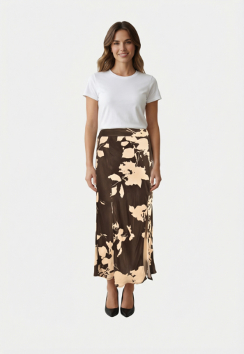 Jupe freeman t. porter jaiss cv12 f1421 ganache