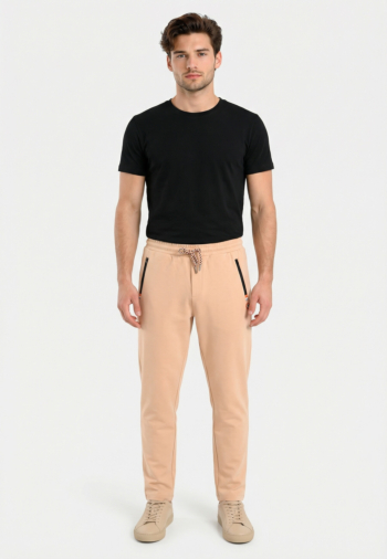 Pantalons Benson & Cherry jezna beige