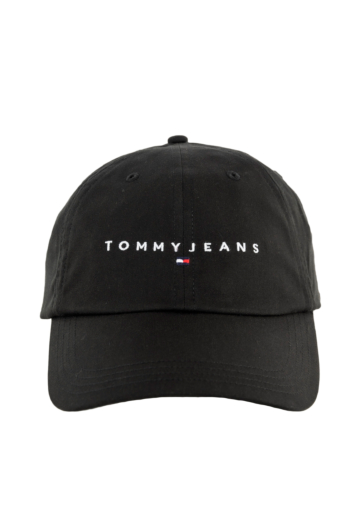 Casquettes tommy jeans linear logo bds black