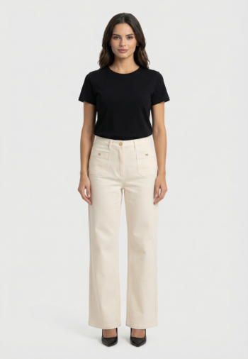Pantalons morgan 261-pijito1 blanc