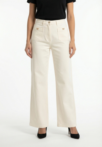 Pantalons morgan 261-pijito1 blanc