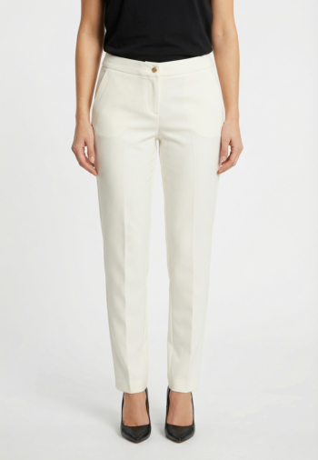 Pantalons morgan 222-plime.f ecru