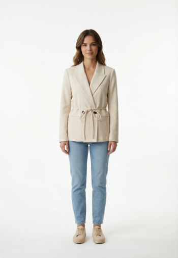 Blousons et vestes salsa linen blazer 011