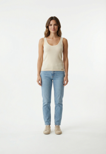 Debardeurs la petite etoile dario 11 ecru