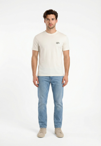 Tee shirt armani exchange xm002504 u0009 off white