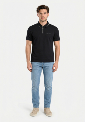 Polos armani exchange xm001557 ub101 deep navy