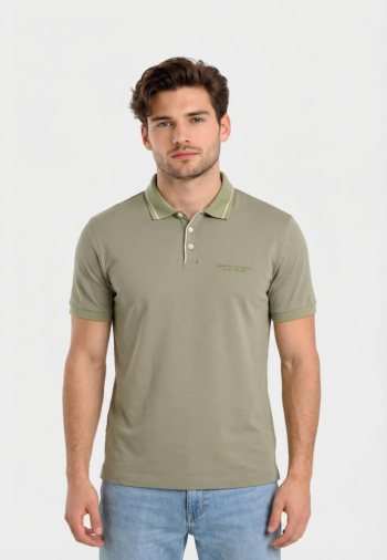 Polos armani exchange xm001557 u7210 hedge green