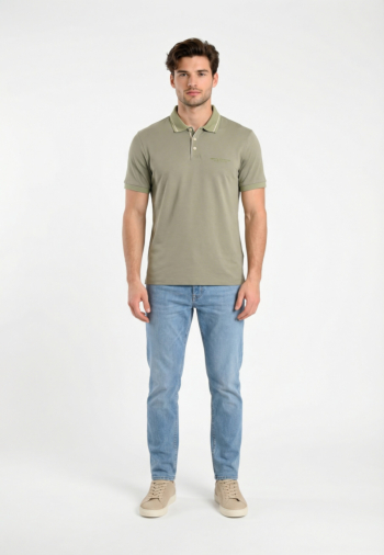 Polos armani exchange xm001557 u7210 hedge green