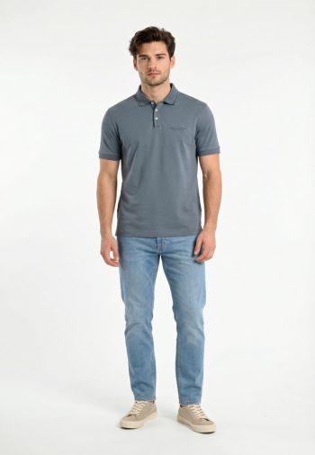 Polos armani exchange xm001557 u9302 china blue