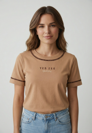 Tee shirt yes zee t265 tq00 0298 fango