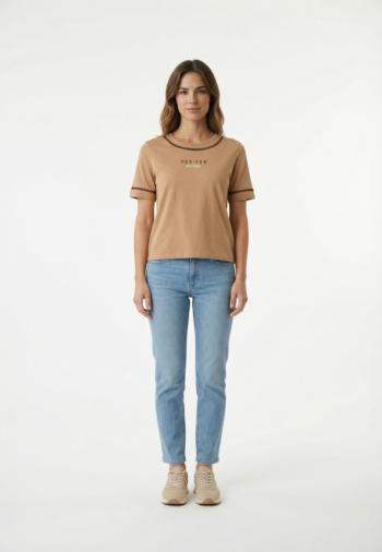 Tee shirt yes zee t265 tq00 0298 fango