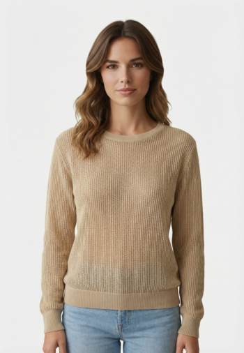Pull leger yes zee m449 hf00 0222 beige