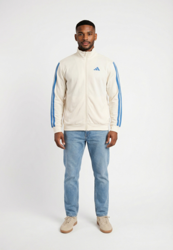 Blousons et vestes adidas sportswear m 3s tr tt blacas