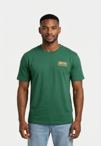 Tee shirt natif new porquerolles vert