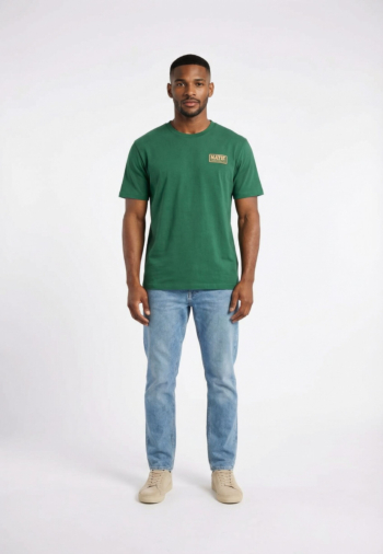 Tee shirt natif new porquerolles vert