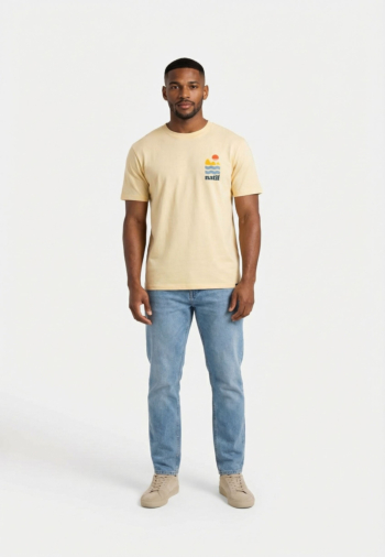 Tee shirt natif medes creme