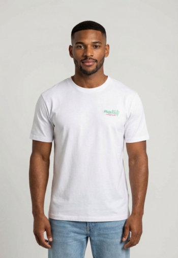Tee shirt natif original bloom blanc