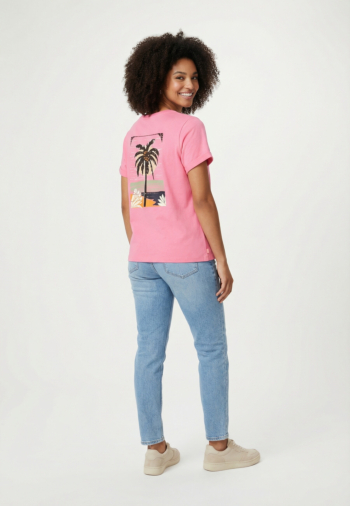 Tee shirt sun valley pancey 7017 rose