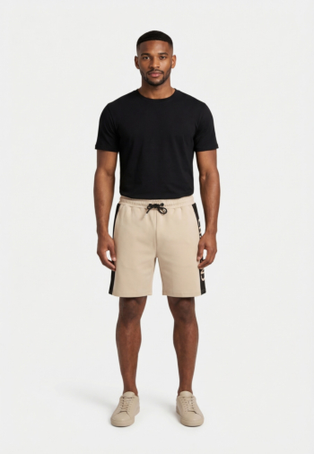 Shorts bermudas chabrand 63204 co851 beige noir