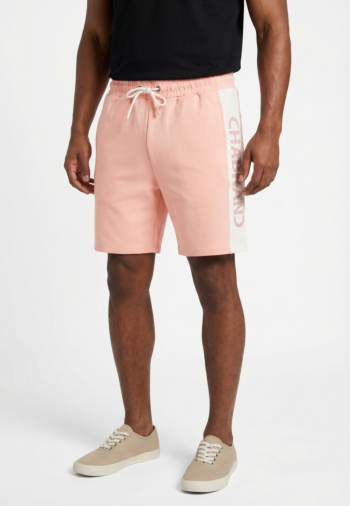 Shorts bermudas chabrand 63204 co608 rose blanc