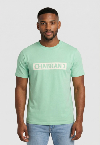 Tee shirt chabrand 63201 co528 jade blanc