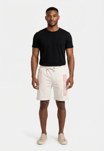 Shorts bermudas chabrand 63202 co806 blanc rose