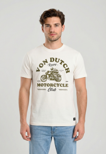 Tee shirt von dutch city white
