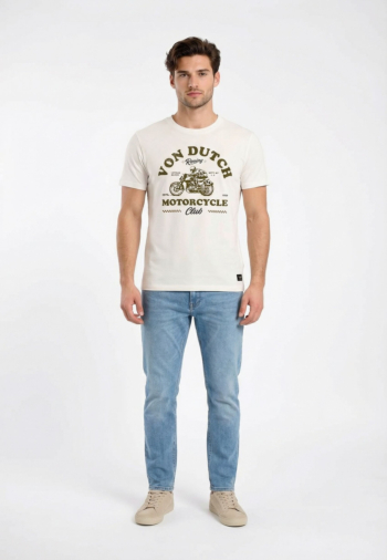 Tee shirt von dutch city white