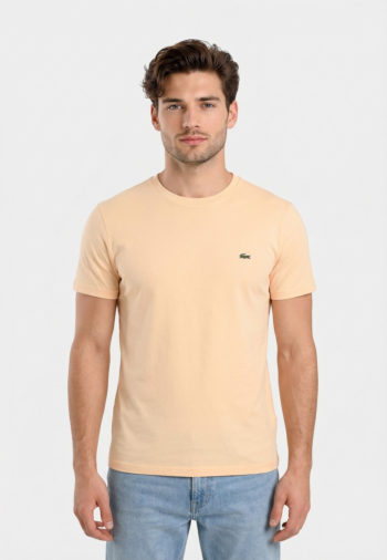 Tee shirt lacoste th6709 056 naturel clair