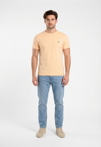 Tee shirt lacoste th6709 056 naturel clair