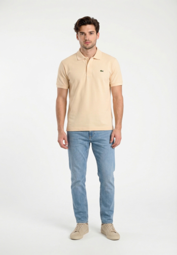 Polos lacoste l1212 056 naturel clair