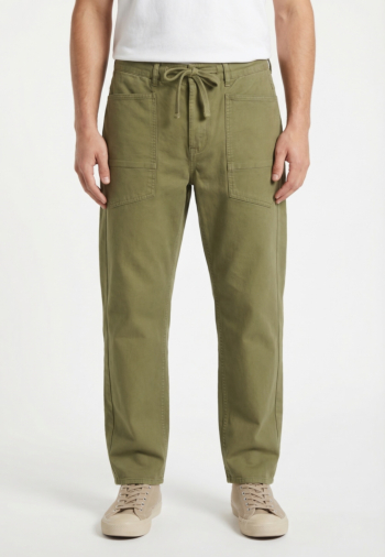 Pantalons Le Temps Des Cerises hobo w 9968  pesto