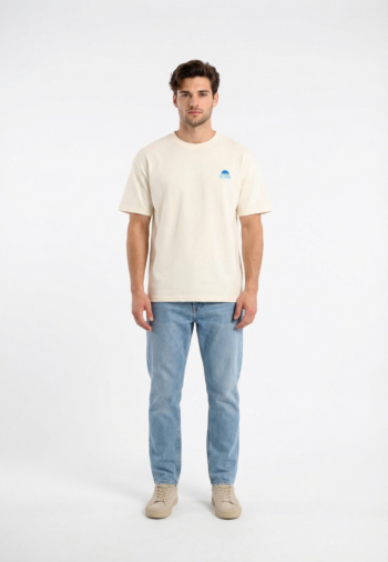 Tee shirt heroseven la mer off white