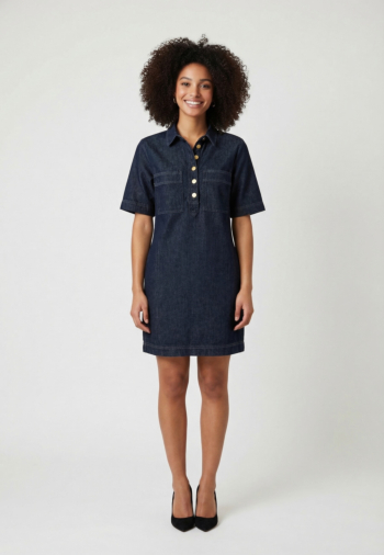 Robe Le Temps Des Cerises mercury 3001  blue