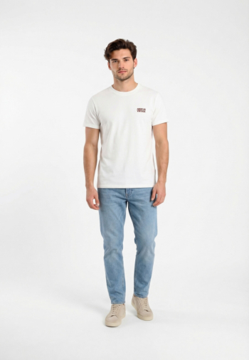 Tee shirt american vintage ykobow blanc