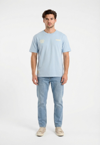 Tee shirt natif dance connect bleu