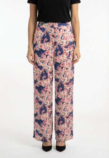 Pantalons salsa print high rise 831