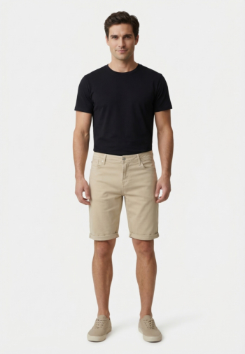 Shorts bermudas Le Temps Des Cerises arvid 9049  fog