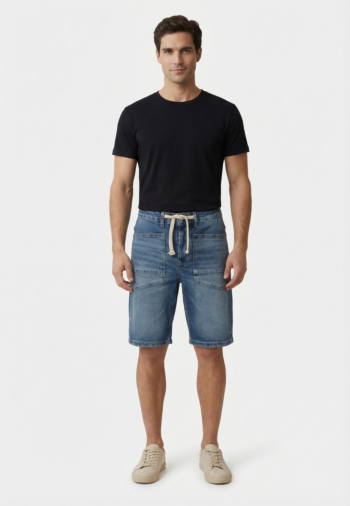 Shorts bermudas Le Temps Des Cerises hobi 3001  blue
